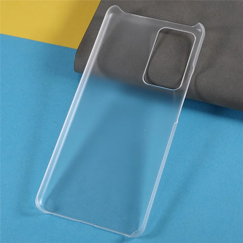 For Xiaomi 12 Pro 5G/12S Pro 5G/12 Pro (Dimensity) 5G Smartphone Back Case Hard PC Anti-scratch Glossy Surface Rubberized Protective Phone Cover - Transparent