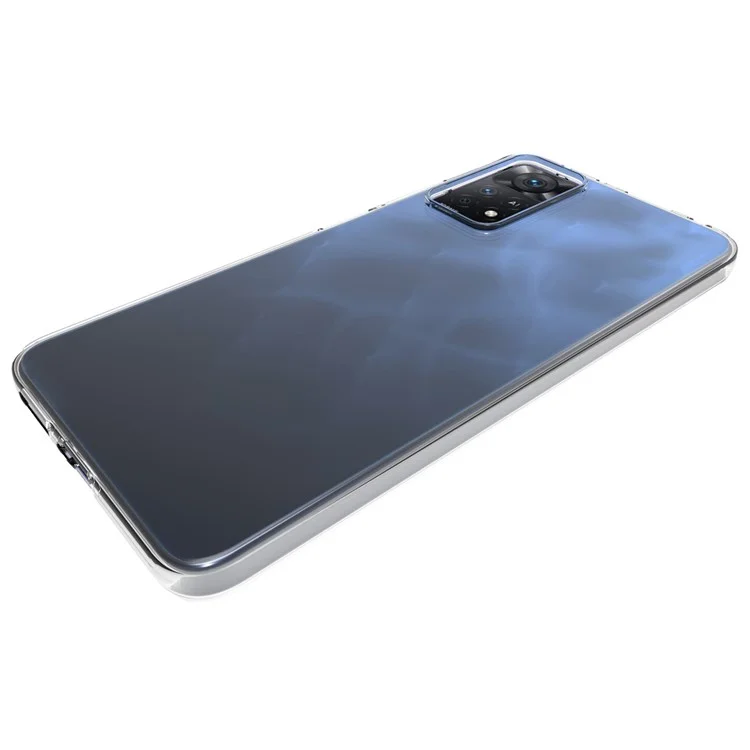 Per Xiaomi Redmi Note 11 Pro 5G (Qualcomm)/4G (MediaTek) 10 pezzi/confezione Custodia interna resistente alle macchie d'acqua Custodia protettiva per telefono ultra-slim in TPU morbido e trasparente