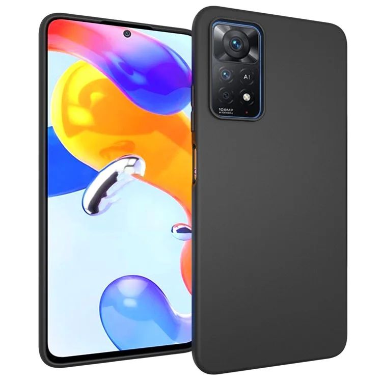 Para Xiaomi Redmi Nota 11 Pro 5G (Qualcomm) / 4G (MediaTek) 10pcs / Pack Caso De Proteção Matte TPU Matte TPU TPU - Preto