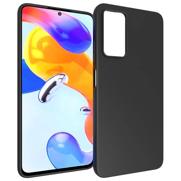 Para Xiaomi Redmi Nota 11 Pro 5G (Qualcomm) / 4G (MediaTek) 10pcs / Pack Caso De Proteção Matte TPU Matte TPU TPU - Preto