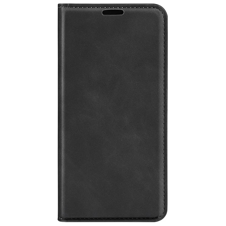 Para Xiaomi 12 5g/12x 5g/12s 5g Skin Touch PU Couro Magnetic Case Caso Projeto de Carteira TPU Stand TPU Stand Tampa - Preto