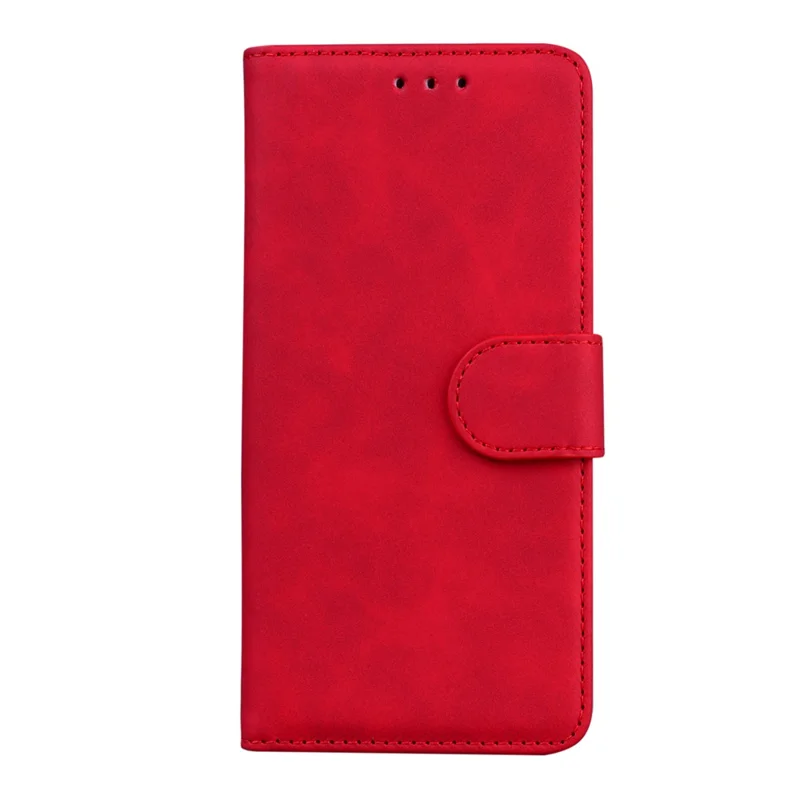 Funda tipo cartera de cuero PU para Xiaomi Redmi Note 12 Pro 4G / 11 Pro 4G (MediaTek) / Note 11 Pro 5G (Qualcomm), carcasa con soporte y protección completa, color rojo