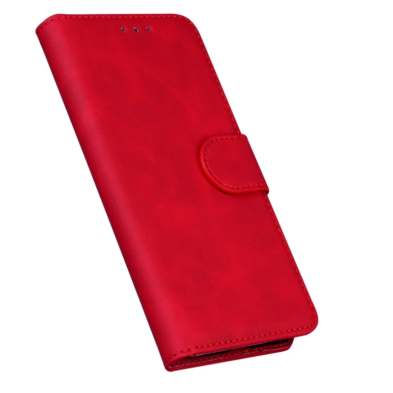 Funda tipo cartera de cuero PU para Xiaomi Redmi Note 12 Pro 4G / 11 Pro 4G (MediaTek) / Note 11 Pro 5G (Qualcomm), carcasa con soporte y protección completa, color rojo