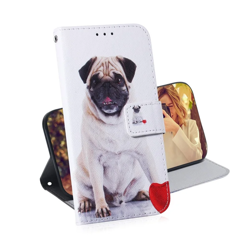 Pour Xiaomi Redmi Note 11 PRO 5G (Qualcomm) / Remarque Redmi Note 11 Pro 4G (MEDIDEK) Modèle De Fermeture Magnétique Impression PU Cuir Folio Flip Coque Portefeuille Stand Fonction Couverture De Téléphone - Carlin