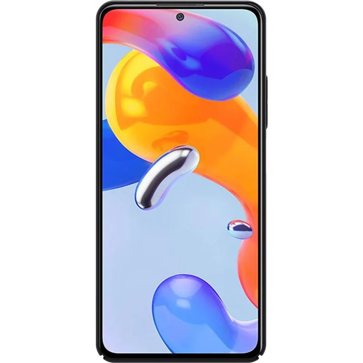 NILLKIN Pour Xiaomi Redmi Note 12 Pro 4G / 11 Pro 4G (MediaTek) / Note 11 Pro 5G (Qualcomm) / Note 11E Pro 5G / Note 11 Pro+ 5G (Global) Étui de téléphone portable en PC dur mat - Noir