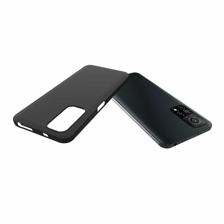 For Xiaomi Redmi Note 11 4G (Qualcomm)/Note 11S 4G (Mediatek) 10Pcs/Pack Double-sided Matte Phone Case Anti-fingerprint Soft TPU Cover
