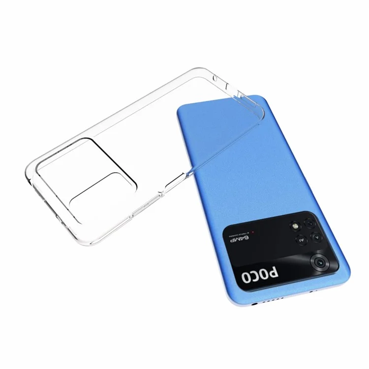 Pour Xiaomi Poco M4 Pro 4G 10pcs / Pack Couvernement Interne TPU Mobile Case Mobiles Résistant