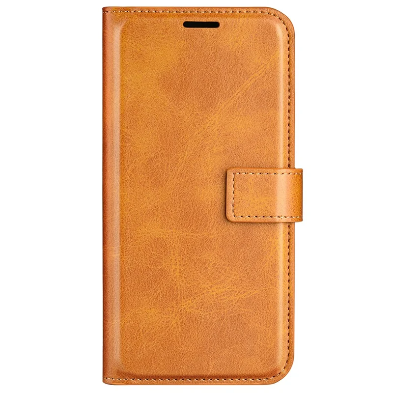 For Xiaomi Redmi Note 12 Pro 4G / 11 Pro 4G (MediaTek) / Note 11 Pro 5G (Qualcomm) Magnetic Clasp Textured PU Leather Cover Wallet Stand Phone Case - Yellow