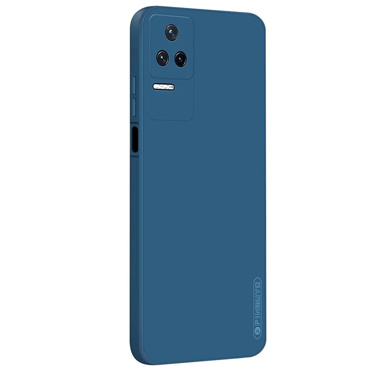 Pinwuyo JK TPU-2 Série Precisa Capa de Recorte Precisa Para Xiaomi Redmi K50/K50 Pro Profunte de Choque TPU Tampa de Proteção - Azul