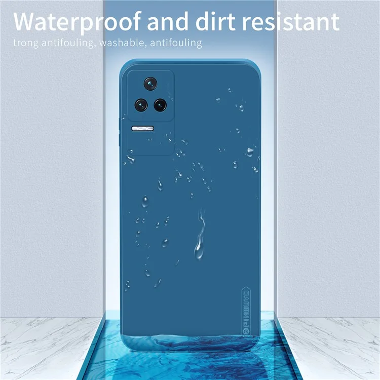 Pinwuyo JK TPU-2 Série Precisa Capa de Recorte Precisa Para Xiaomi Redmi K50/K50 Pro Profunte de Choque TPU Tampa de Proteção - Azul