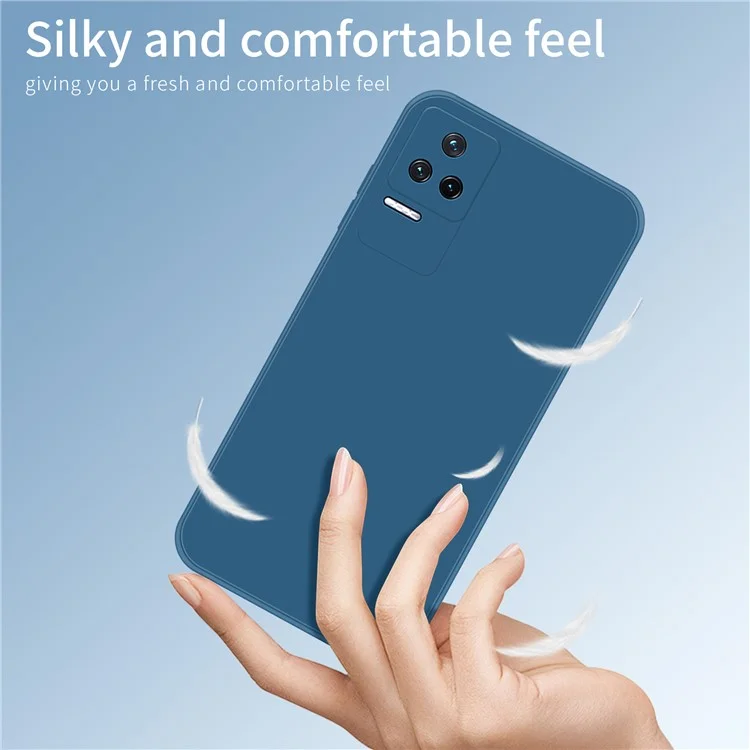 Pinwuyo JK TPU-2 Série Precisa Capa de Recorte Precisa Para Xiaomi Redmi K50/K50 Pro Profunte de Choque TPU Tampa de Proteção - Azul