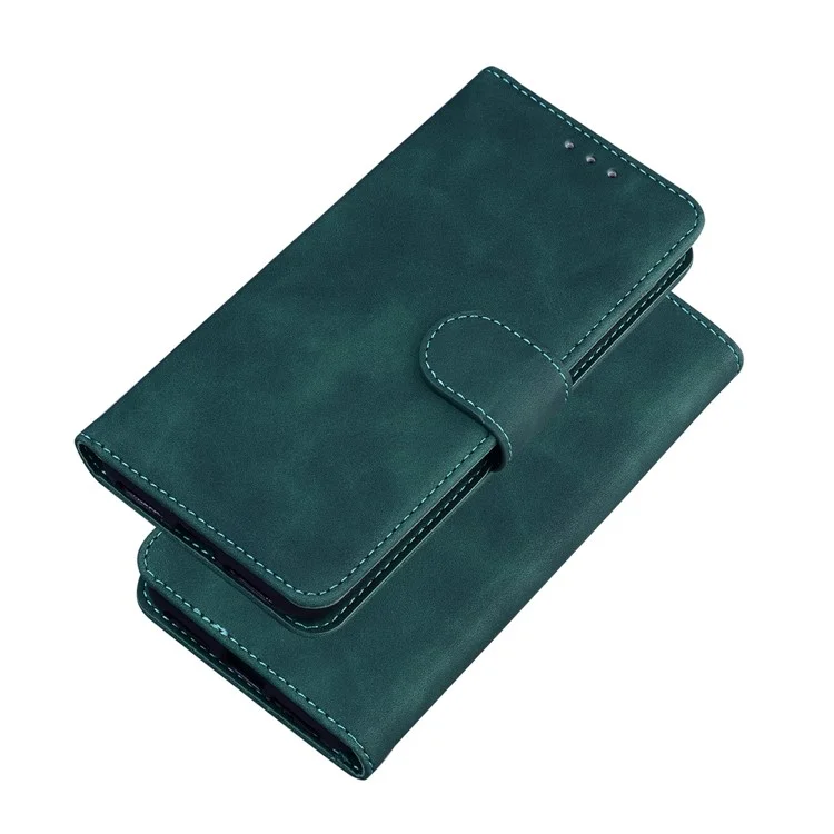 Phone Case for Xiaomi 12 Pro 5G/12S Pro 5G/12 Pro (Dimensity) 5G Shockproof Flip Folio Cover TPU Inner Phone Shell with Stand/Wallet - Green