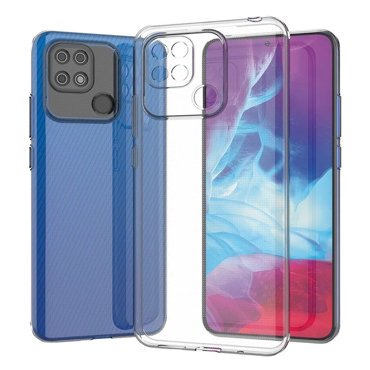 Для Xiaomi Redmi 10C Anti-yellowing TPU чехол для телефона Сумка Супер прозрачная ультратонкая защитная крышка для телефона