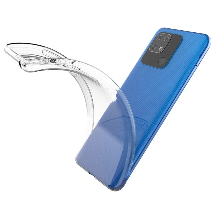 Для Xiaomi Redmi 10C Anti-yellowing TPU чехол для телефона Сумка Супер прозрачная ультратонкая защитная крышка для телефона