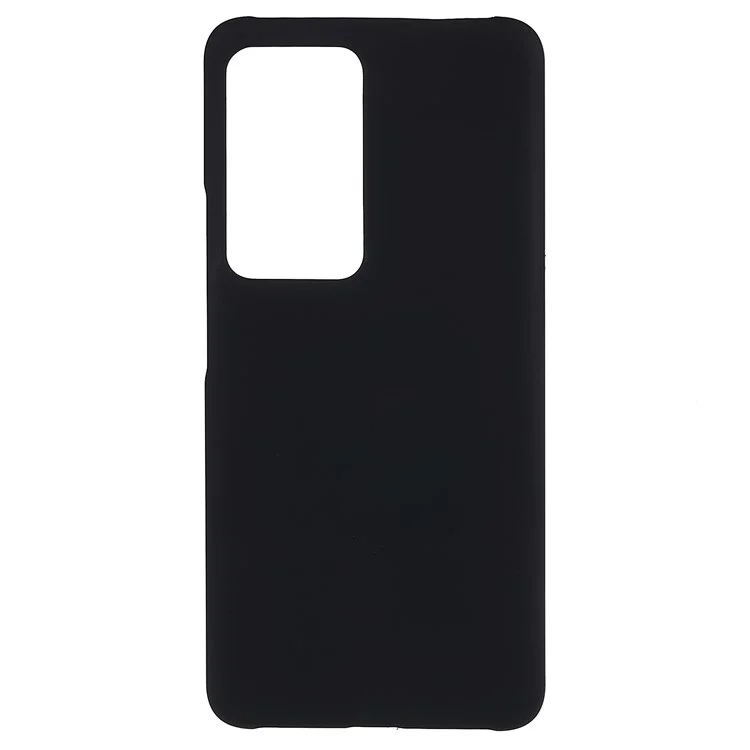 Para Xiaomi Redmi K50 Pro/K50 Tampa do Telefone Anti-arranhão Superfície Brilhante Borracha Hard PC Anti-arranhão Caso de Proteção - Preto