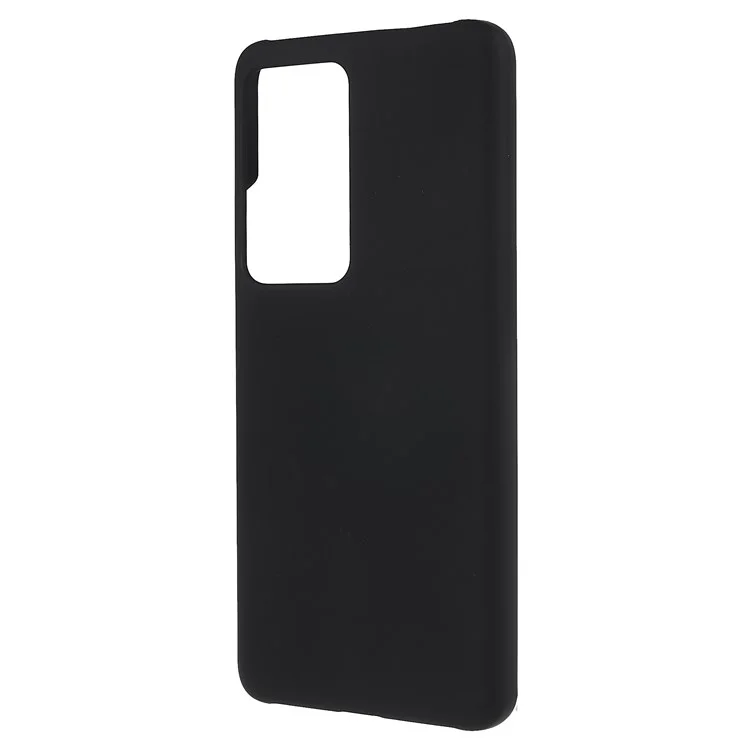Para Xiaomi Redmi K50 Pro/K50 Tampa do Telefone Anti-arranhão Superfície Brilhante Borracha Hard PC Anti-arranhão Caso de Proteção - Preto