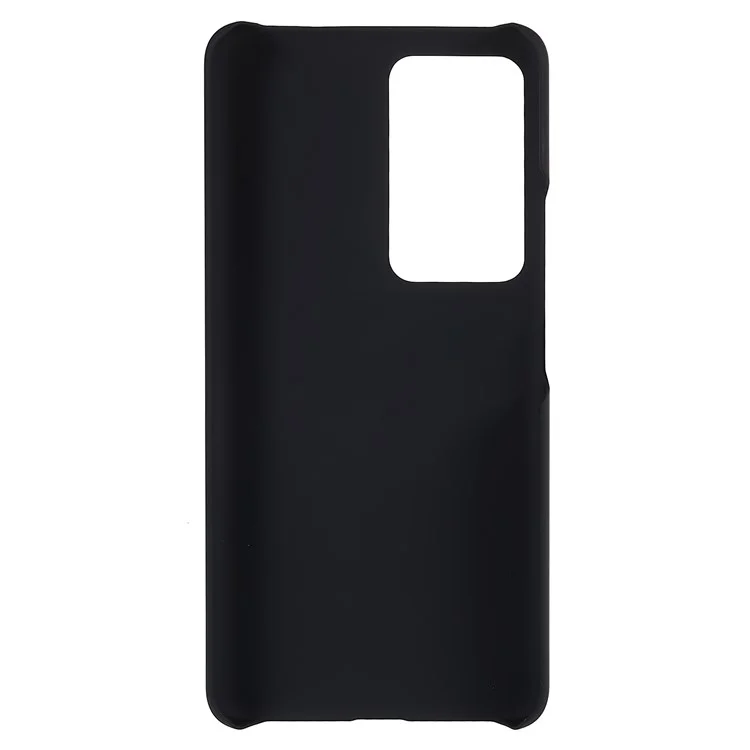 Para Xiaomi Redmi K50 Pro/K50 Tampa do Telefone Anti-arranhão Superfície Brilhante Borracha Hard PC Anti-arranhão Caso de Proteção - Preto