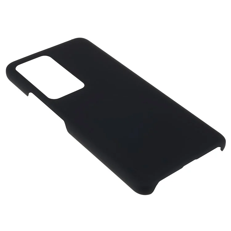Para Xiaomi Redmi K50 Pro/K50 Tampa do Telefone Anti-arranhão Superfície Brilhante Borracha Hard PC Anti-arranhão Caso de Proteção - Preto