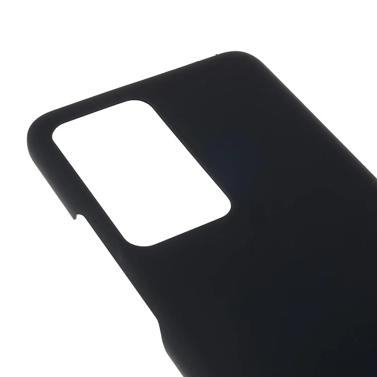 Para Xiaomi Redmi K50 Pro/K50 Tampa do Telefone Anti-arranhão Superfície Brilhante Borracha Hard PC Anti-arranhão Caso de Proteção - Preto