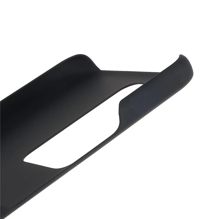Para Xiaomi Redmi K50 Pro/K50 Tampa do Telefone Anti-arranhão Superfície Brilhante Borracha Hard PC Anti-arranhão Caso de Proteção - Preto