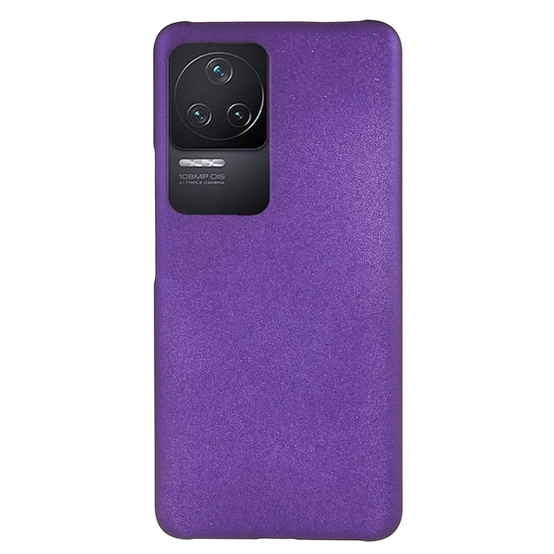 Per Xiaomi Redmi K50 Pro/K50 Copertura Telefonica Anti-graffio Surface Glossy Glossy Rumorizzato PC Duro Protettivo Anti-scratch - Viola