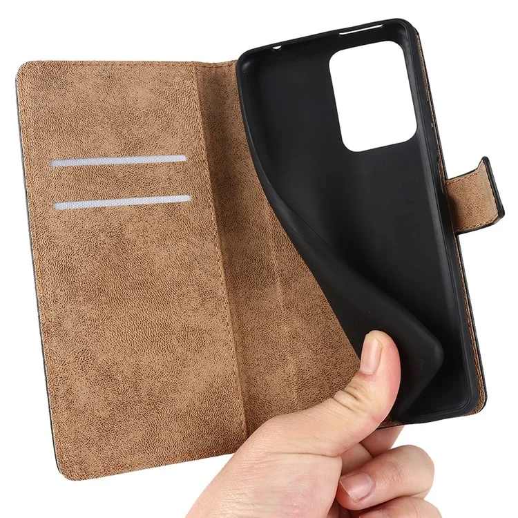 Genuine Leather Wallet Stand Phone Case for Xiaomi 11T/11T Pro, Cell Phone Flip Cover Stand Phone Shell