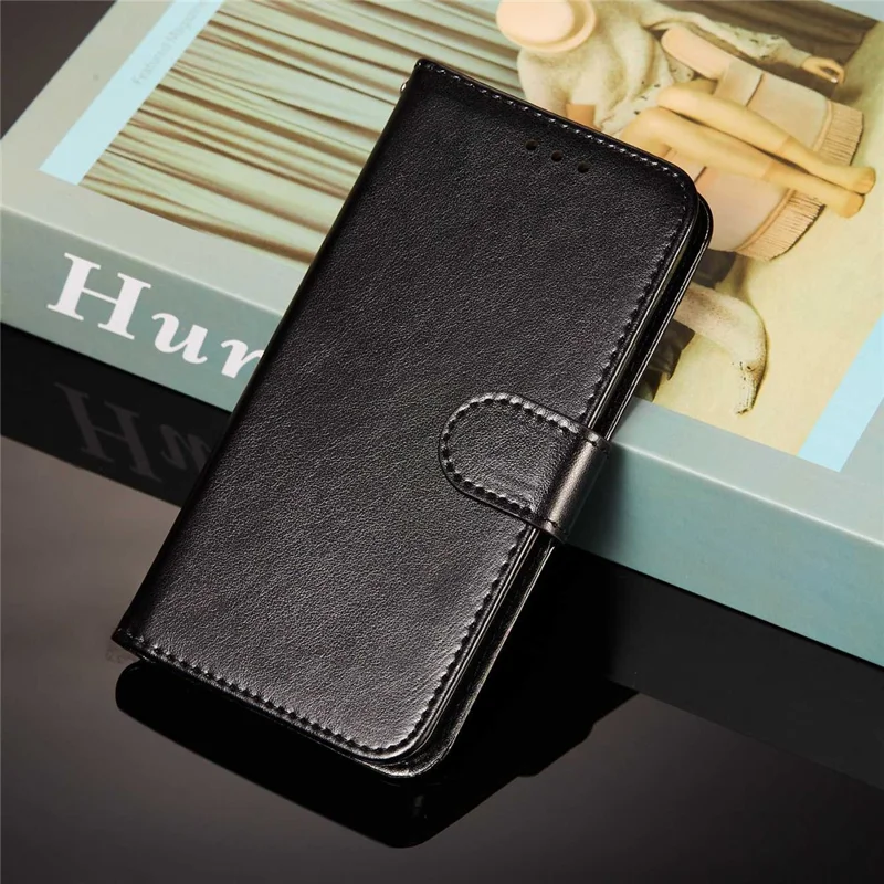 For Xiaomi Redmi Note 12 Pro 4G / 11 Pro 4G (MediaTek) / Note 11 Pro 5G (Qualcomm) Magnetic Clasp PU Leather Protective Cover Solid Color Phone Wallet Stand Case with Wrist Strap - Black