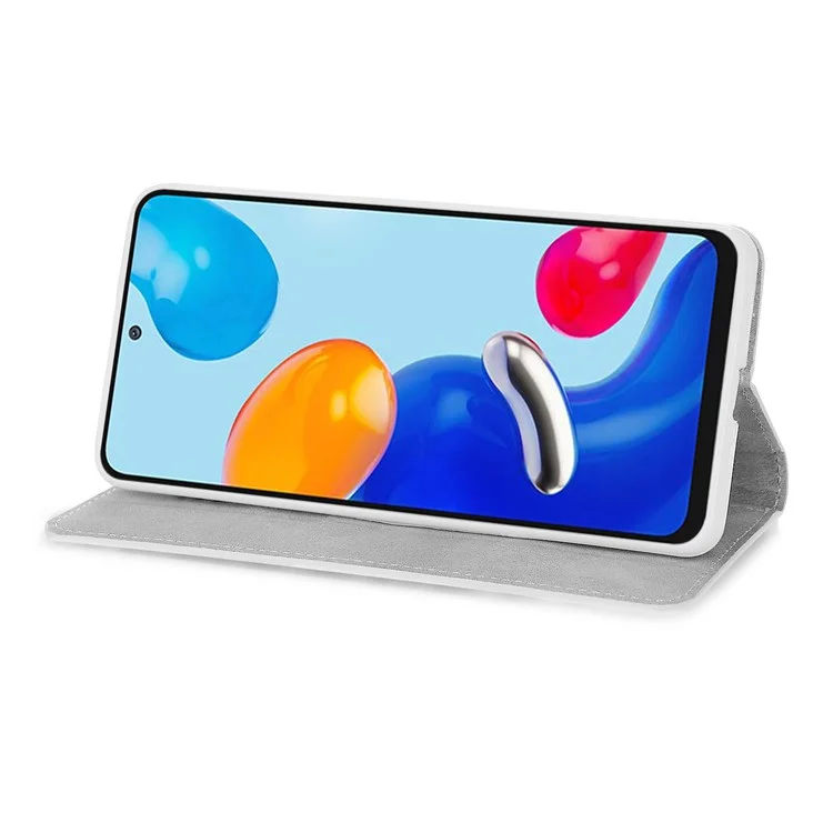 Pour Xiaomi Redmi Note 11 4G (Qualcomm) / RedMI Note 11S 4G Paillettes Scintillantes PU Cuir PU-Résistant Portefeuille Portefeuille Portefeuille Portefeuille Portefeuille Avec Support - Le Noir