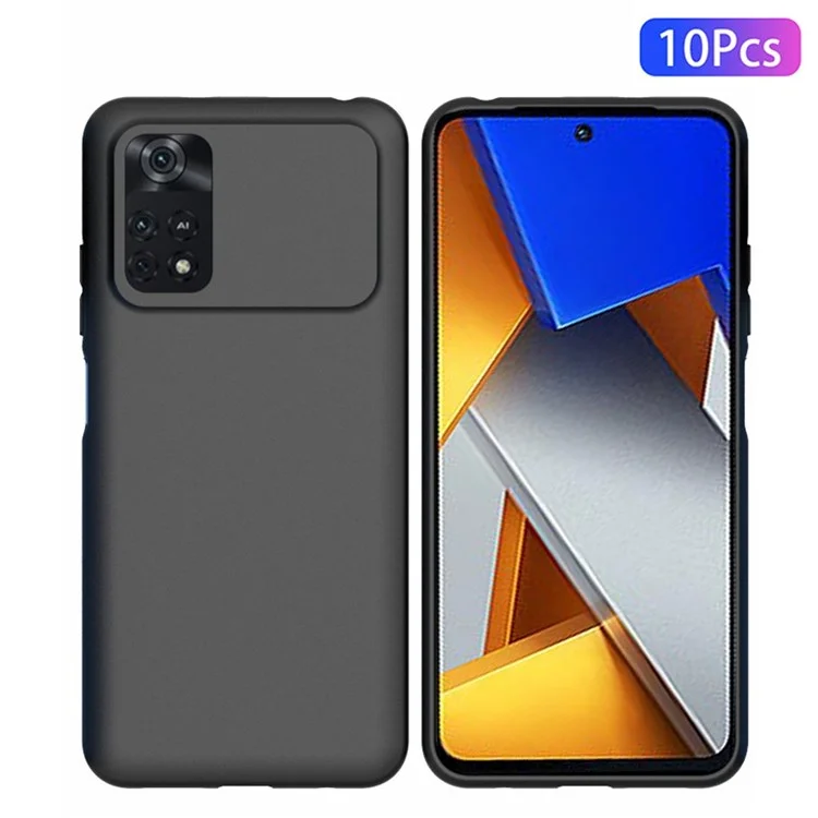 Custodia Per Telefono TPU Soft TPU da 10 Pcs/pack Per Xiaomi Poco M4 Pro 4G, Copertura Protettiva Anti-scratch a Doppia Faccia in Faccia