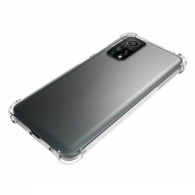 For Xiaomi Redmi Note 11S 4G/Redmi Note 11 4G (Qualcomm) Thickened Four Corners Anti-fall Non-slip Soft TPU Clear Back Case Mobile Phone Shell