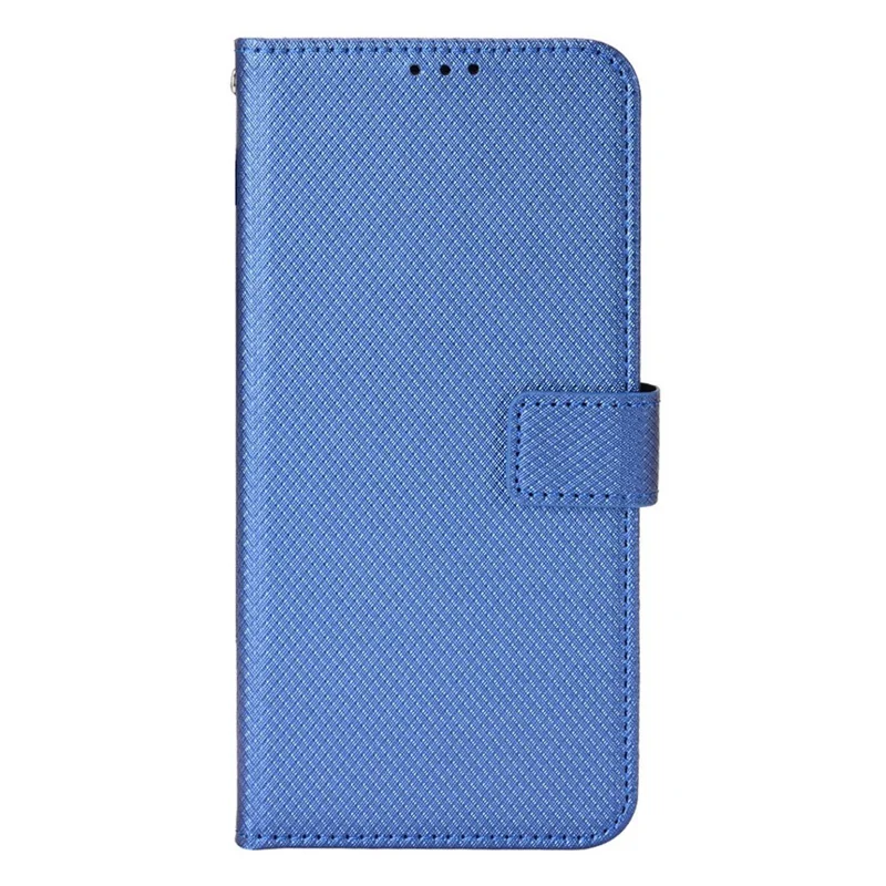For Xiaomi Poco M5s 4G / Redmi Note 10 4G / Redmi Note 10S 4G Diamond Texture Phone Case PU Leather Cover with Wallet Stand - Blue