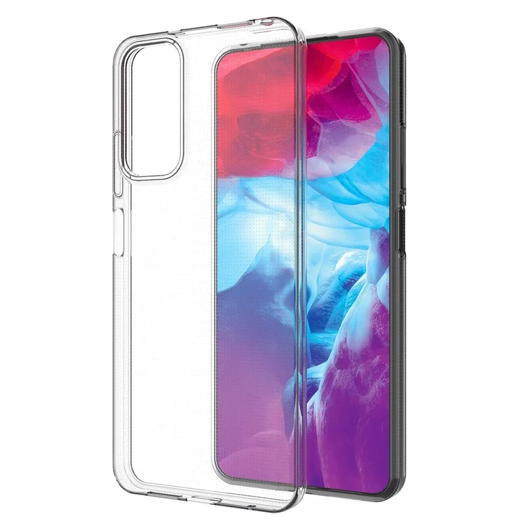 For Xiaomi Redmi Note 11S 4G/Redmi Note 11 4G (Qualcomm) Soft TPU Mobile Phone Case Bag HD Transparent Ultra-thin Flexible Protective Phone Cover