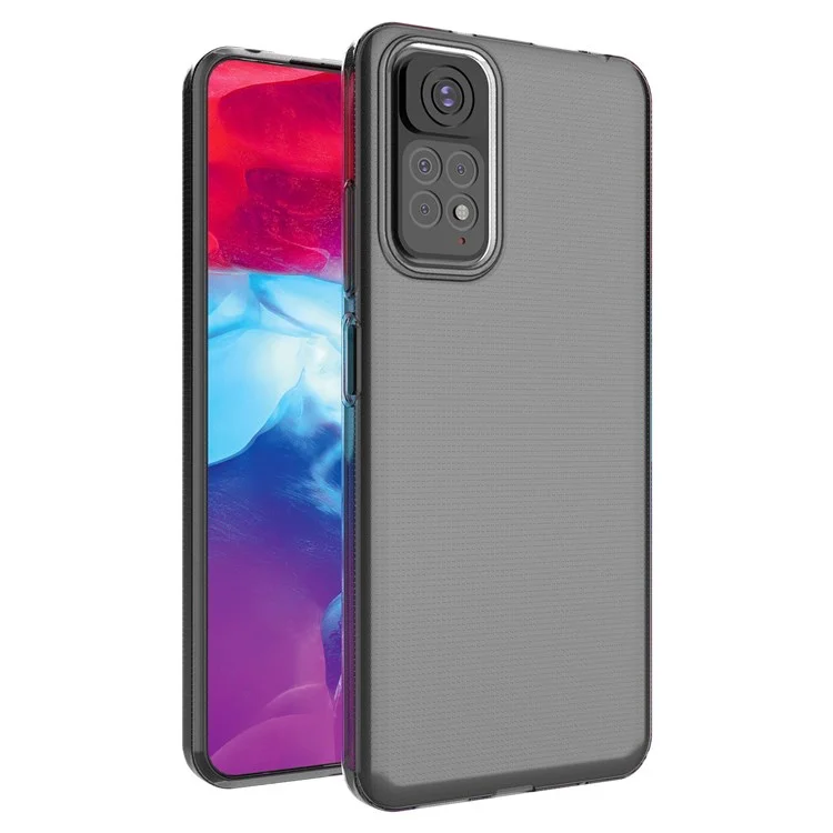 Pour Xiaomi Redmi Note 11S 4G/Redmi Note 11 4G (Qualcomm) Étui de téléphone portable en TPU souple Sac Housse de protection transparente ultra-fine et flexible