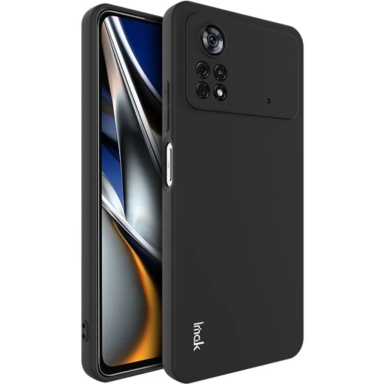IMAK UC-3 Series TPU Soft Case per Xiaomi Poco X4 Pro 5G, custodia in superficie opaca antiscivolo e anti-impronte digitali