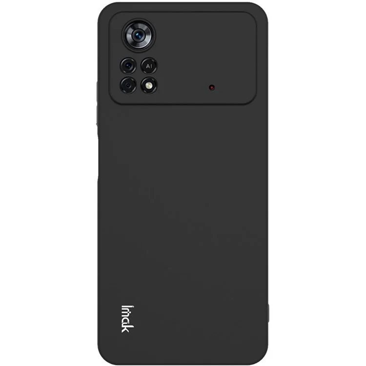 IMAK UC-3 Series TPU Soft Case per Xiaomi Poco X4 Pro 5G, custodia in superficie opaca antiscivolo e anti-impronte digitali