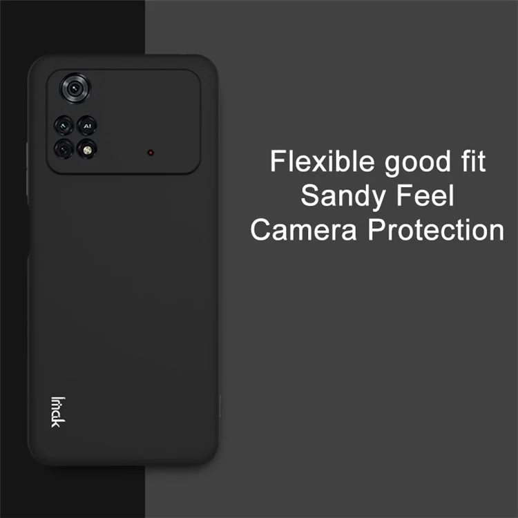 IMAK UC-3 Series TPU Soft Case per Xiaomi Poco M4 Pro 4G, Superficie Sabbiosa Opaca Anti-usura Custodia Protettiva per Telefono