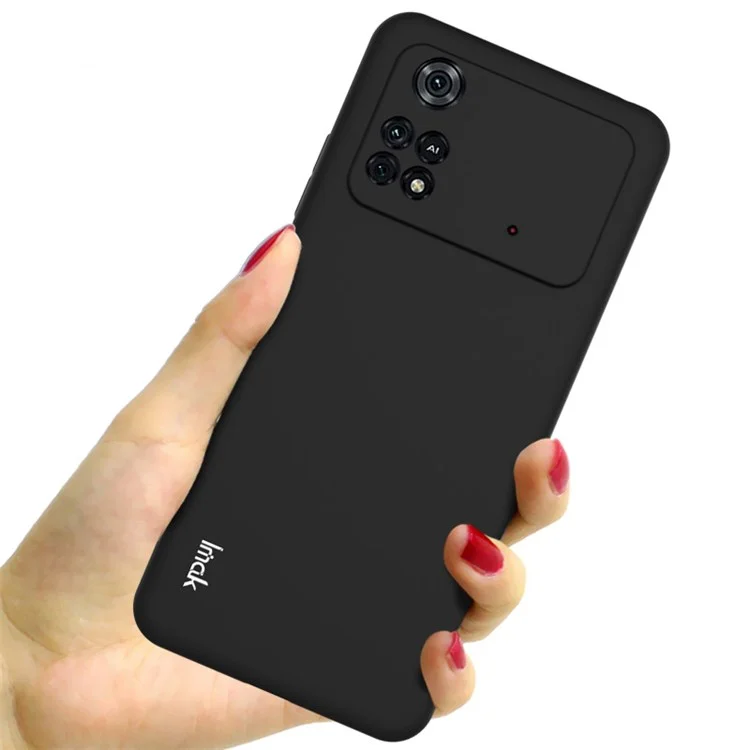 IMAK UC-3 Series TPU Soft Case per Xiaomi Poco M4 Pro 4G, Superficie Sabbiosa Opaca Anti-usura Custodia Protettiva per Telefono