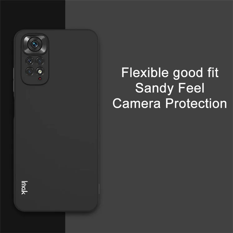 Série IMAK UC-3 Para Xiaomi Redmi Note 11 4G (Qualcomm)/Redmi Nota 11s 4G TPU Matte Soft Case Anti-Skid Antifingerprint Phone Shell