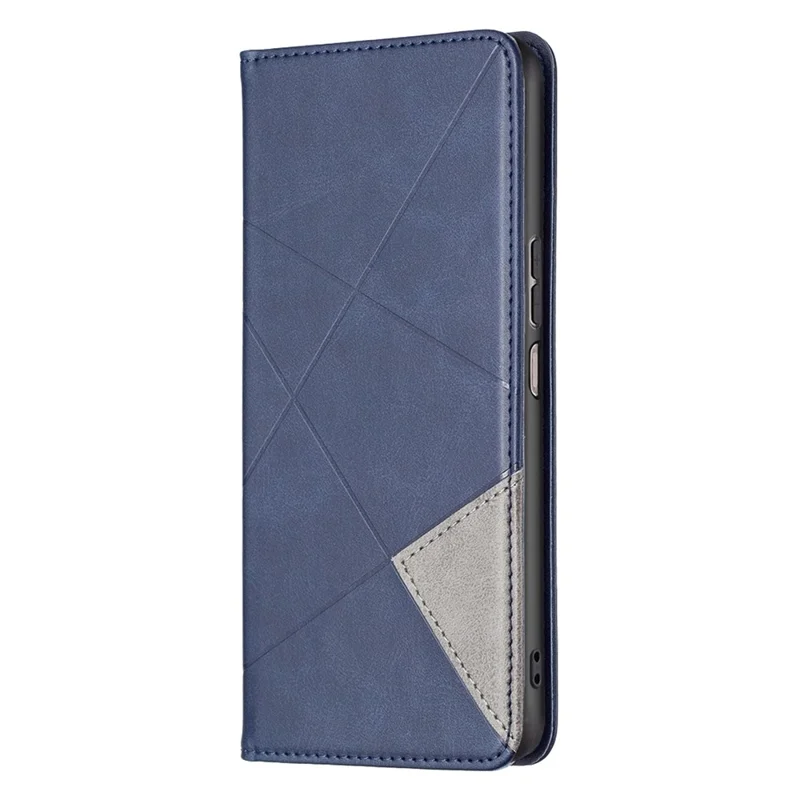 BF Imprinting Pattern Series-1 per Xiaomi Redmi Note 12 Pro 4G / 11 Pro 4G (MediaTek) / Note 11 Pro 5G (Qualcomm) Imprinted Pattern PU Leather Card Holder Stand Case - Blu