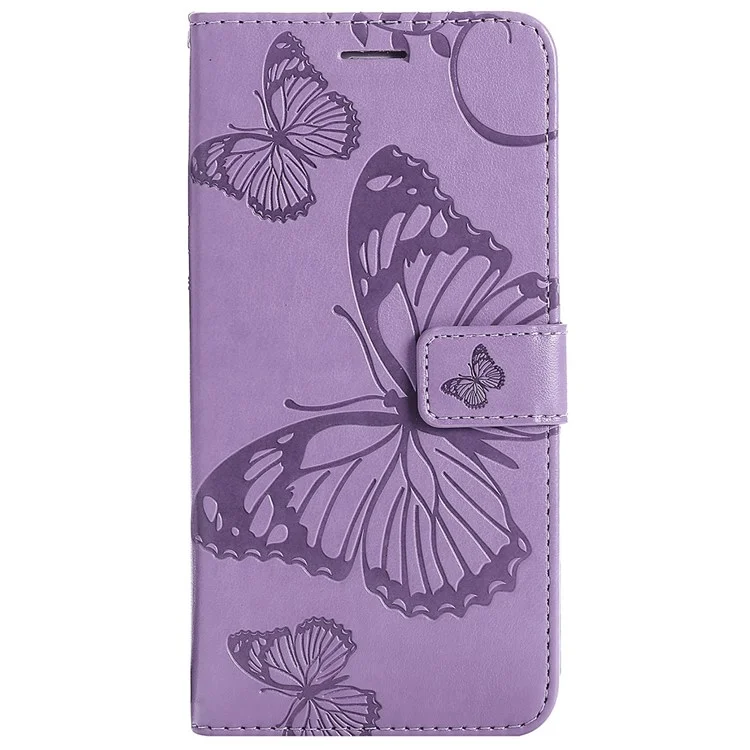 KT Implinting Flower Series-2 Для Xiaomi 12/12x/12s 5G Cale Case Case Patterfly Patter - Пурпурный