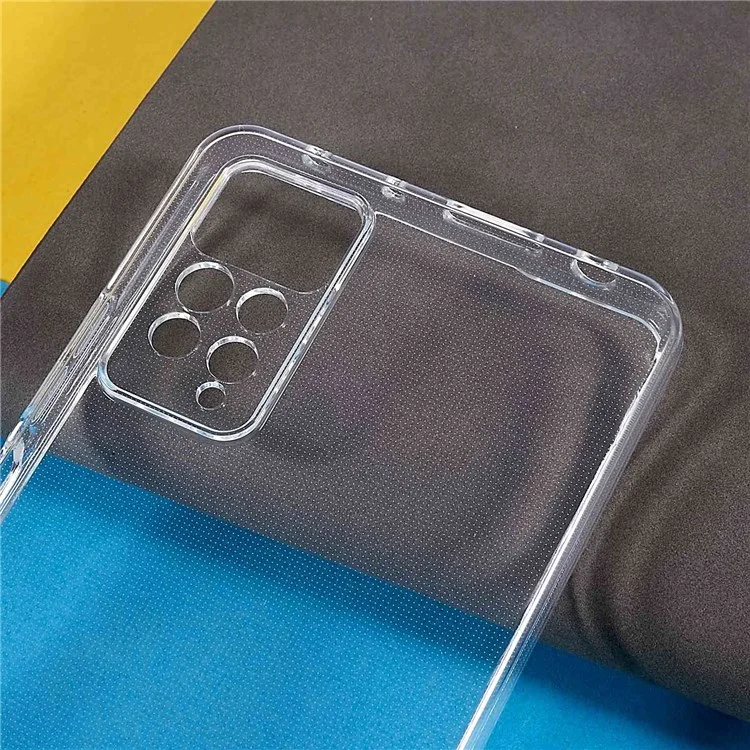 For Xiaomi Redmi Note 11 Pro 4G (Mediatek) / Redmi Note 11 Pro 5G (Qualcomm) 2.0mm Thickness Watermark-Free Clear TPU Ultra-Slim Light Phone Case
