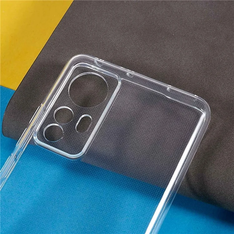 For Xiaomi 12/12X/12S 5G 2mm Thickened Soft TPU Cover Watermark-resistant Shockproof Phone Protection Case