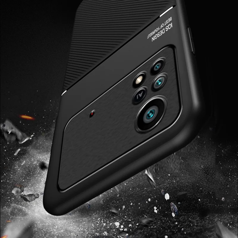 Для Xiaomi Poco X4 Pro 5g Implinting PU - Зеленый