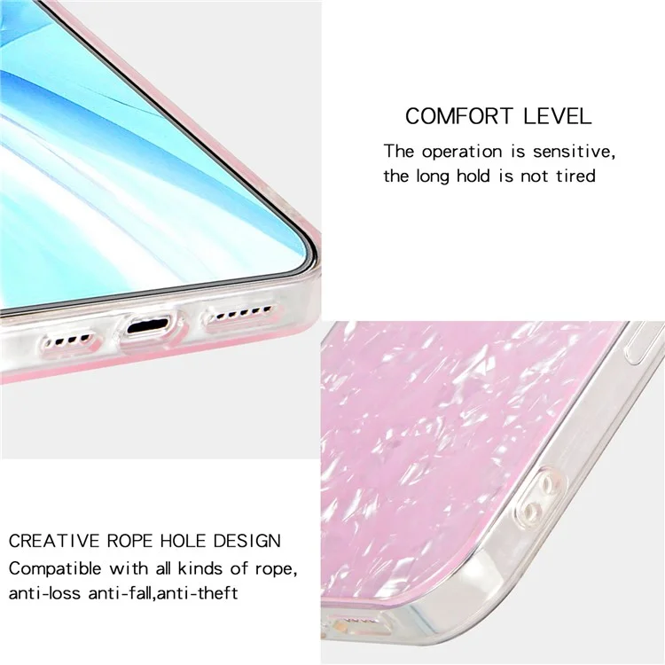 IPAKY for Xiaomi Redmi 10C 4G / Redmi 10 (India) IMD Anti-Yellow Slim Case Shockproof Acrylic Rear Panel + Soft TPU Frame Cover - White