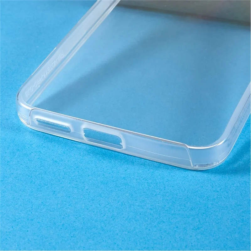 For Xiaomi Redmi Note 11 Pro 4G (MediaTek)/Note 11 Pro 5G (Qualcomm) Clear Anti-fall Full Protection TPU + PET + Acrylic Detachable 2-in-1 Phone Hybrid Case