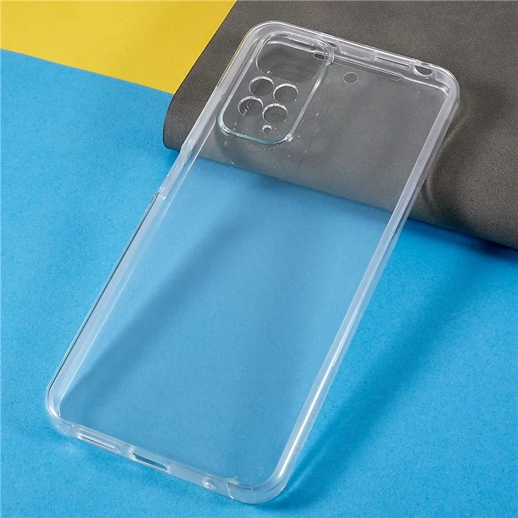 Для Xiaomi Redmi Note 11 4G (Qualcomm)/Note 11S 4G Clear Full Protection Hybrid TPU + PET + Acrylic Detachable 2-in-1 Shockproof Phone Case