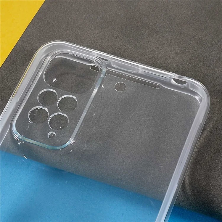 Для Xiaomi Redmi Note 11 4G (Qualcomm)/Note 11S 4G Clear Full Protection Hybrid TPU + PET + Acrylic Detachable 2-in-1 Shockproof Phone Case