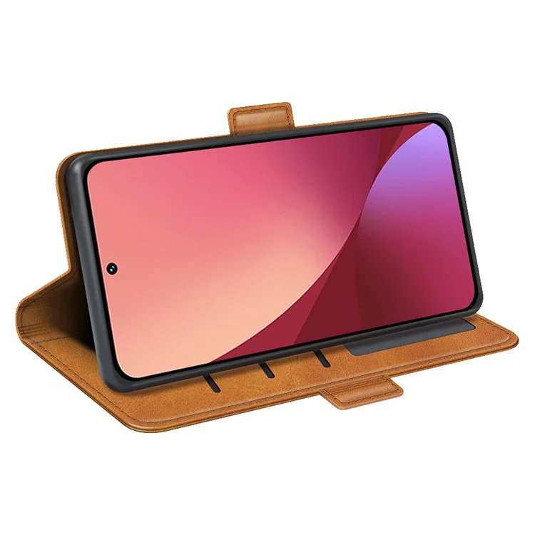 Pour La Fonction Du Support De Portefeuille Xiaomi 12 Lite - Jaune