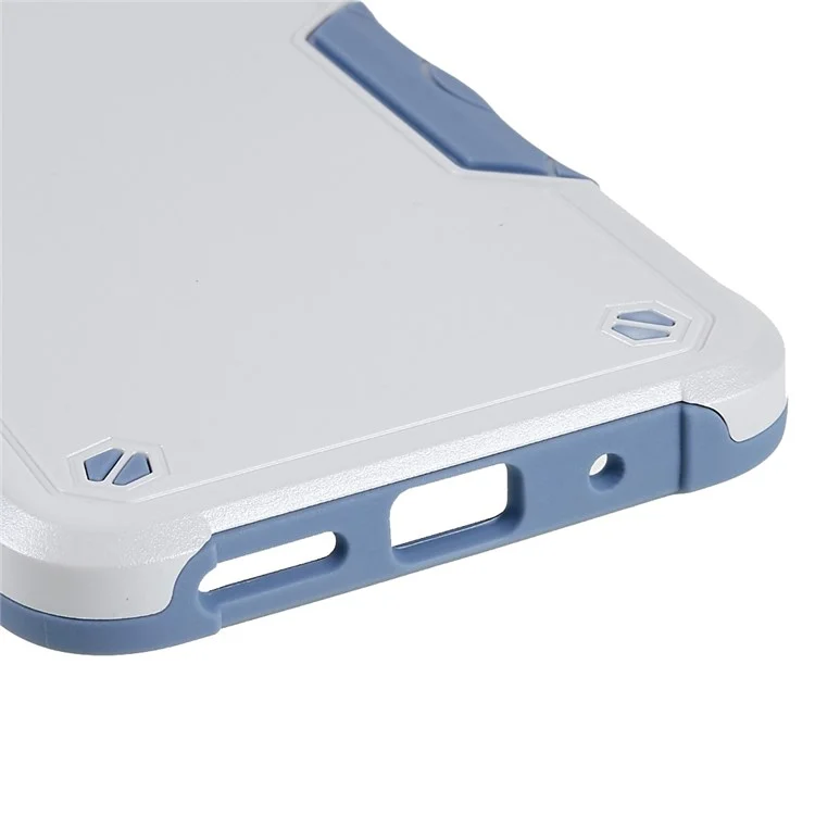 Per Xiaomi Redmi 10C Copertina Per Telefoni Pesanti a pc Soft-tpu di Livello Militare. - D'argento