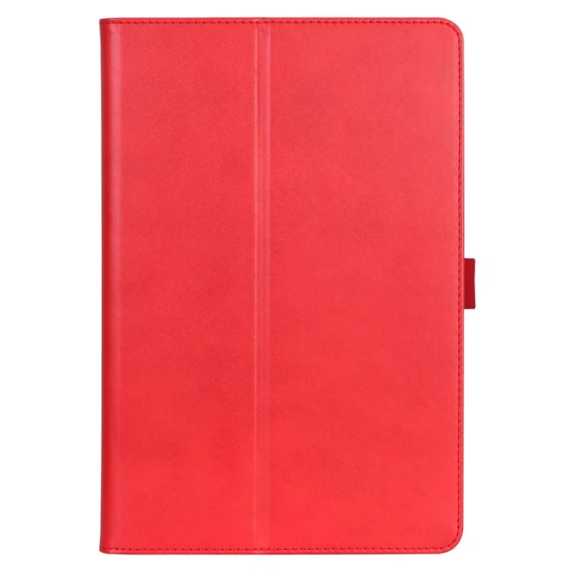 For Xiaomi Pad 5/Pad 5 Pro Business Style PU Leather Tablet Case Hand Strap Design Protective Cover with Card Slots Stand - Red